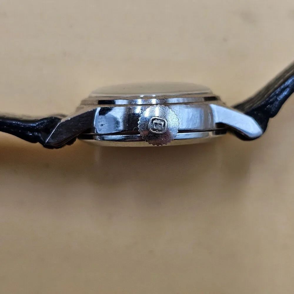 Vintage Benrus 17 Jewels Ladies Cocktail Watch On Seiko Genuine Lizard Band Runs